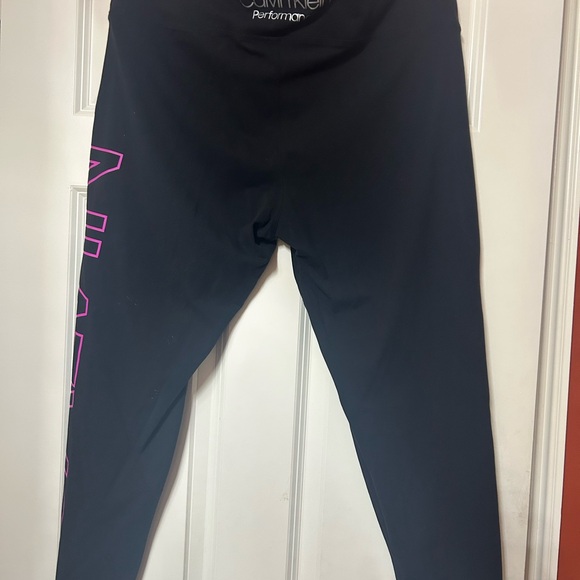 Calvin Klein Performance Logo Leggings - Picture 3 of 5